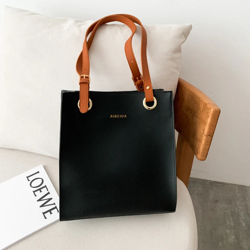 Women's Soft Leather Tote Bag