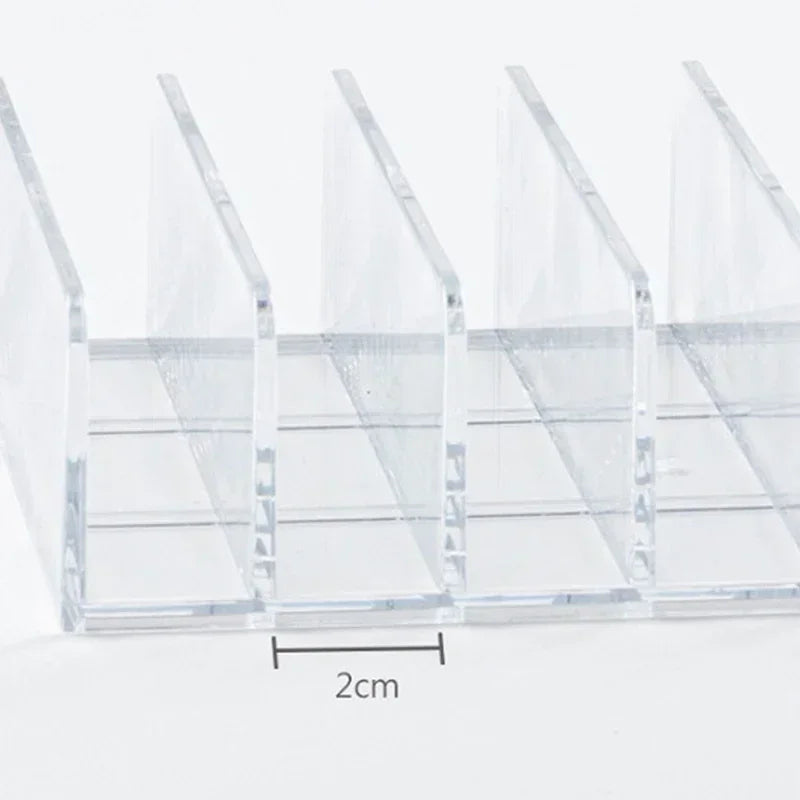 Clear 7 Compartment Makeup Organizer