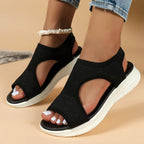 Women's Mesh Wedge Sandals