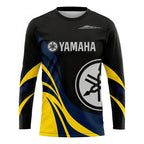 2026 Yamaha Design New Racing Cycling Suit - Men’s Off-Road Motorcycle Sports Fast Drying Long Sleeved Loose Jersey