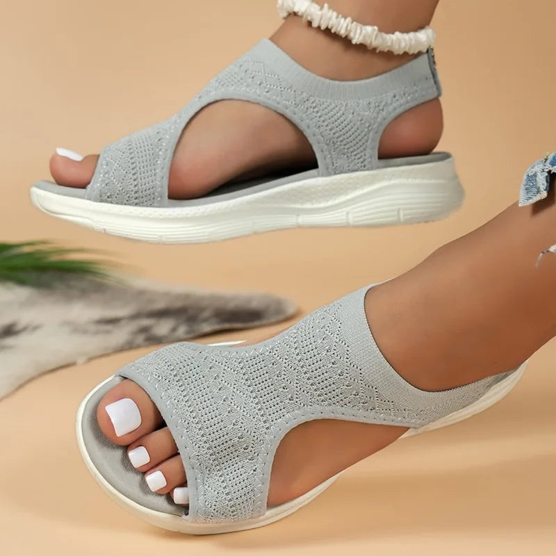 Women's Mesh Wedge Sandals