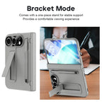 iPhone Duo Fold Bracket Phone Case With S Pen Hinge Protection Flim Glass Screen