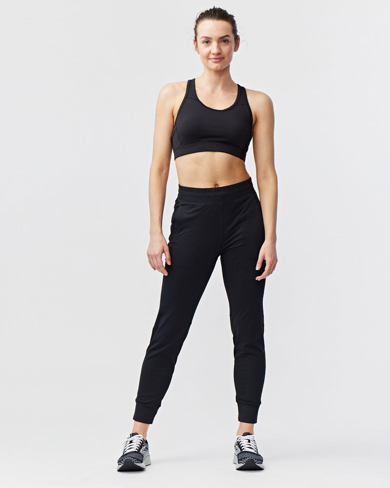 Black Training Jogger Pants