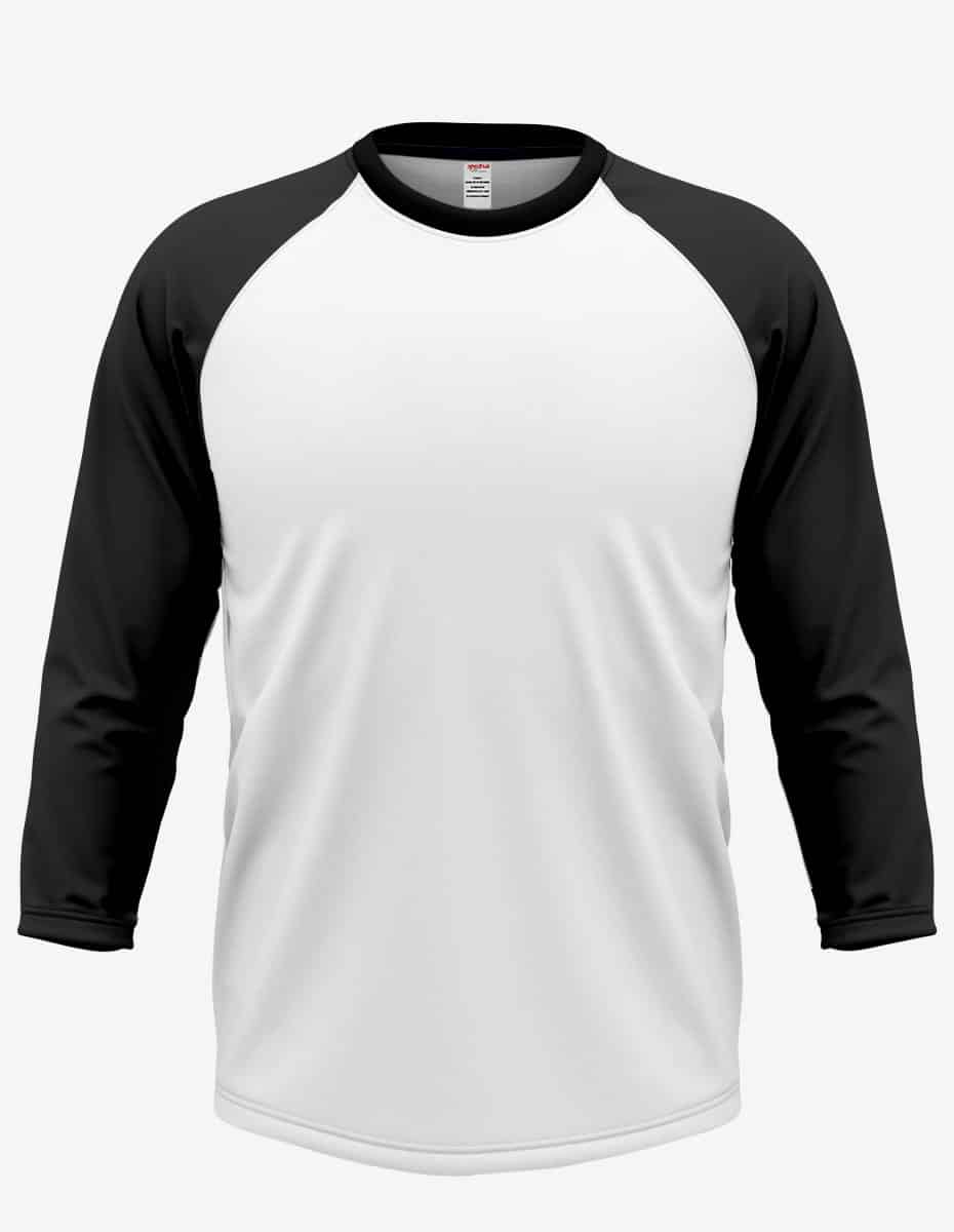 Three Quarter Sleeve Raglan Shirt