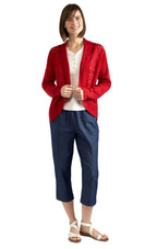 Lightweight Glitter Open Front Shrug