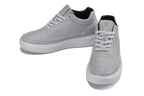 CALTO - X1648 - 2.8 Inches Taller (Pewter Grey) - Lightweight Sneakers