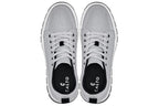 CALTO - X2324 - 2.4 Inches Taller (Pewter Grey/White & Black Sole) - Lace Up Casual Sneaker - Lightweight