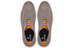 CALTO - X2638 - 2.8 Inches Taller (Khaki/Brown) - Lace Up Casual Walker - Lightweight