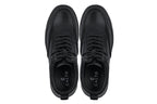 CALTO - Y7112 - 2.8 Inches Taller (Black) - Nappa Leather Moc-Toe Sneak-Boots
