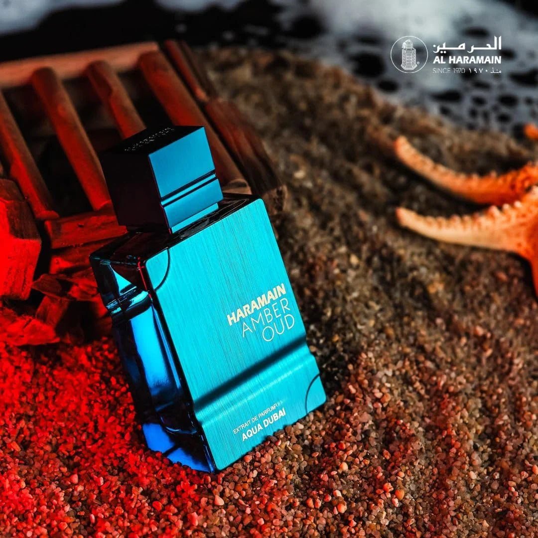 Al Haramain Amber Oud Aqua Dubai Eau De Cologne | Unisex, Long-Lasting | 2.0 oz - Pendo Store