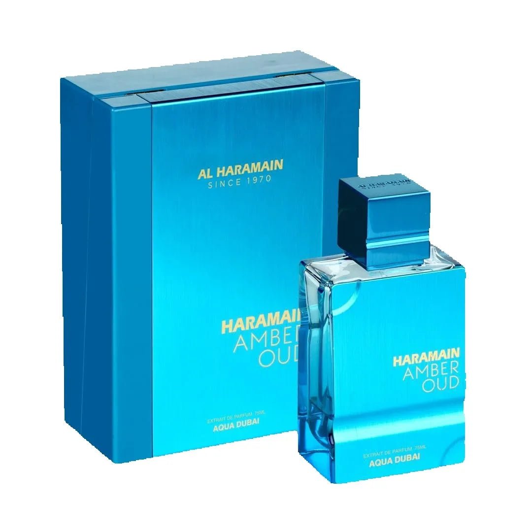 Al Haramain Amber Oud Aqua Dubai Eau De Cologne | Unisex, Long-Lasting | 2.0 oz - Pendo Store
