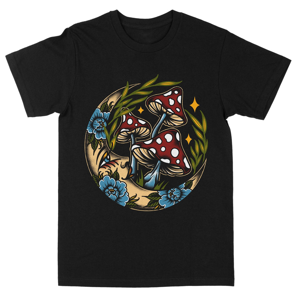 Amanita Moon Tattoo T-shirt - Pendo Store