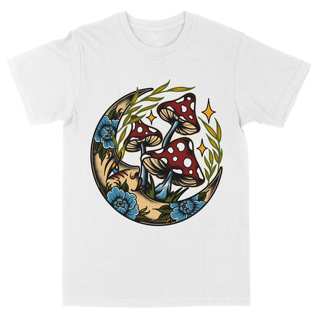 Amanita Moon Tattoo T-shirt - Pendo Store