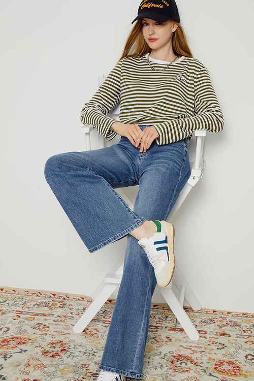 Angeles High Rise Baggy Jeans HJ103 - Pendo Store