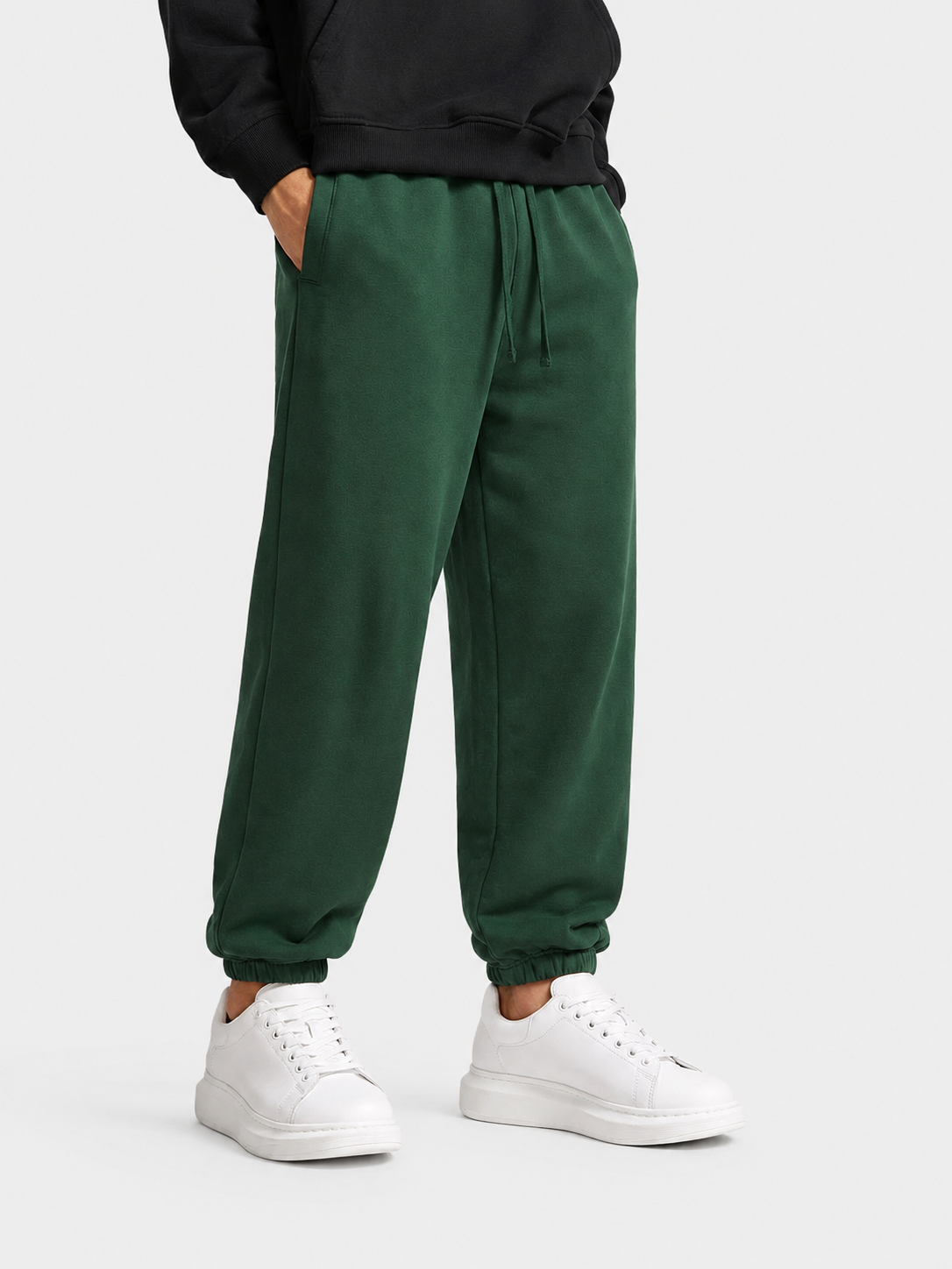 Apollo Heavyweight Cotton Green Sweatpants