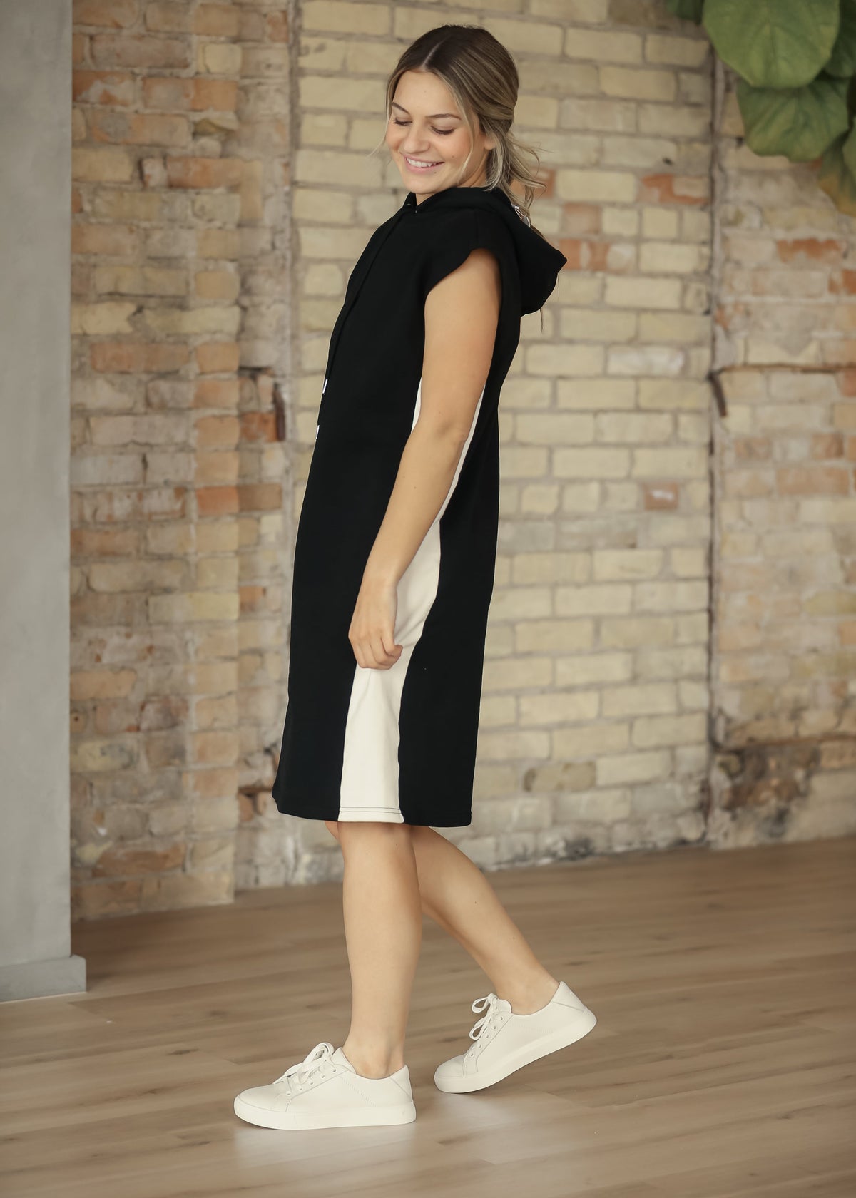 Asher Hooded Sweatshirt Dress - FINAL SALE
