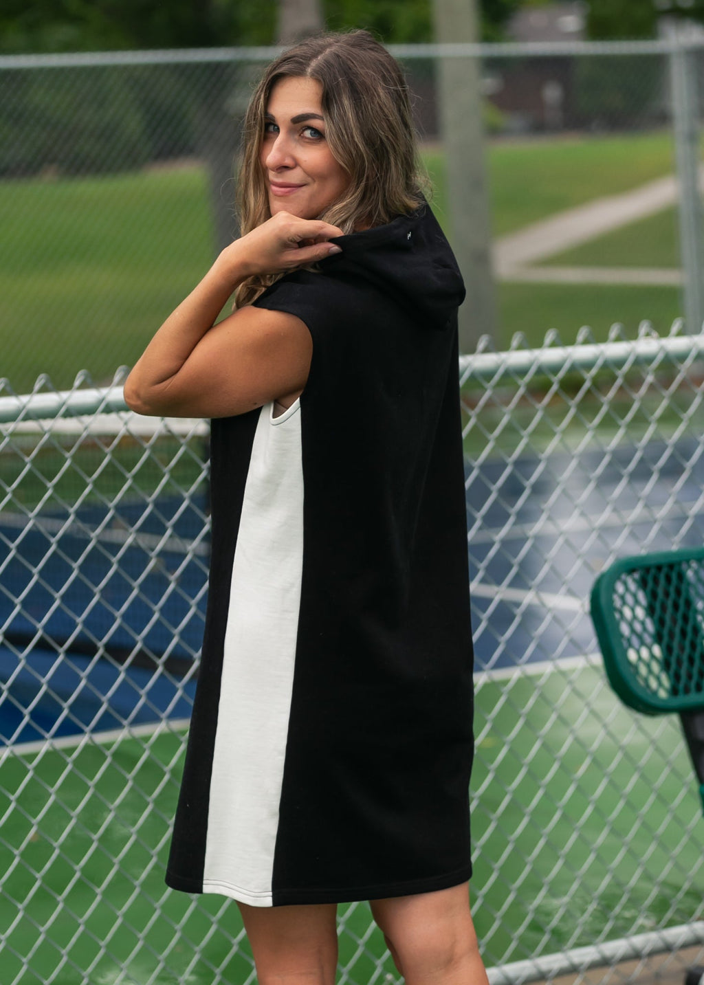 Asher Hooded Sweatshirt Dress - FINAL SALE - Pendo Store