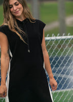 Asher Hooded Sweatshirt Dress - FINAL SALE - Pendo Store