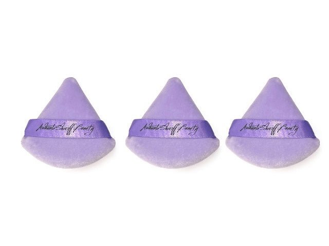 Ashunta Sheriff Beauty Velvet Hypoallergenic Ultra Soft Purple Puffs (3-Pack) - Pendo Store