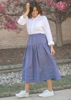 Bailey Cotton Gauze Button Down Top - Pendo Store