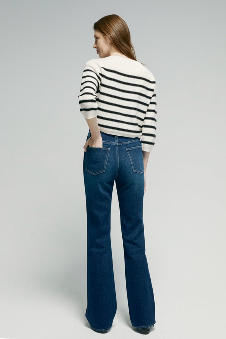 Barbara High Rise Bootcut Jeans HJ004 - Pendo Store