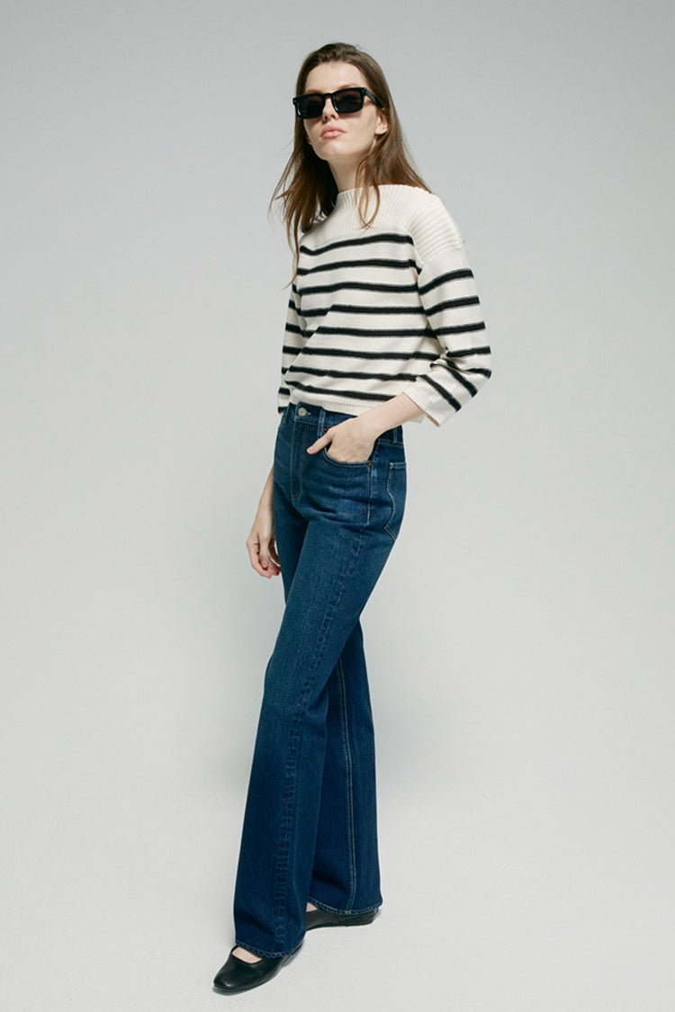 Barbara High Rise Bootcut Jeans HJ004 - Pendo Store
