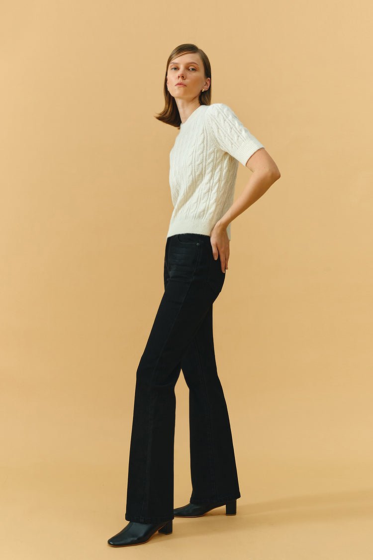 Barbara High Rise Bootcut Jeans HJ004 - Pendo Store