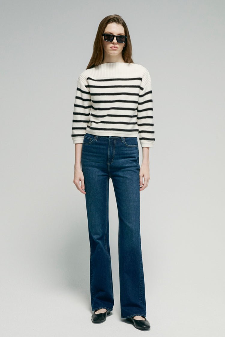 Barbara High Rise Bootcut Jeans HJ004 - Pendo Store