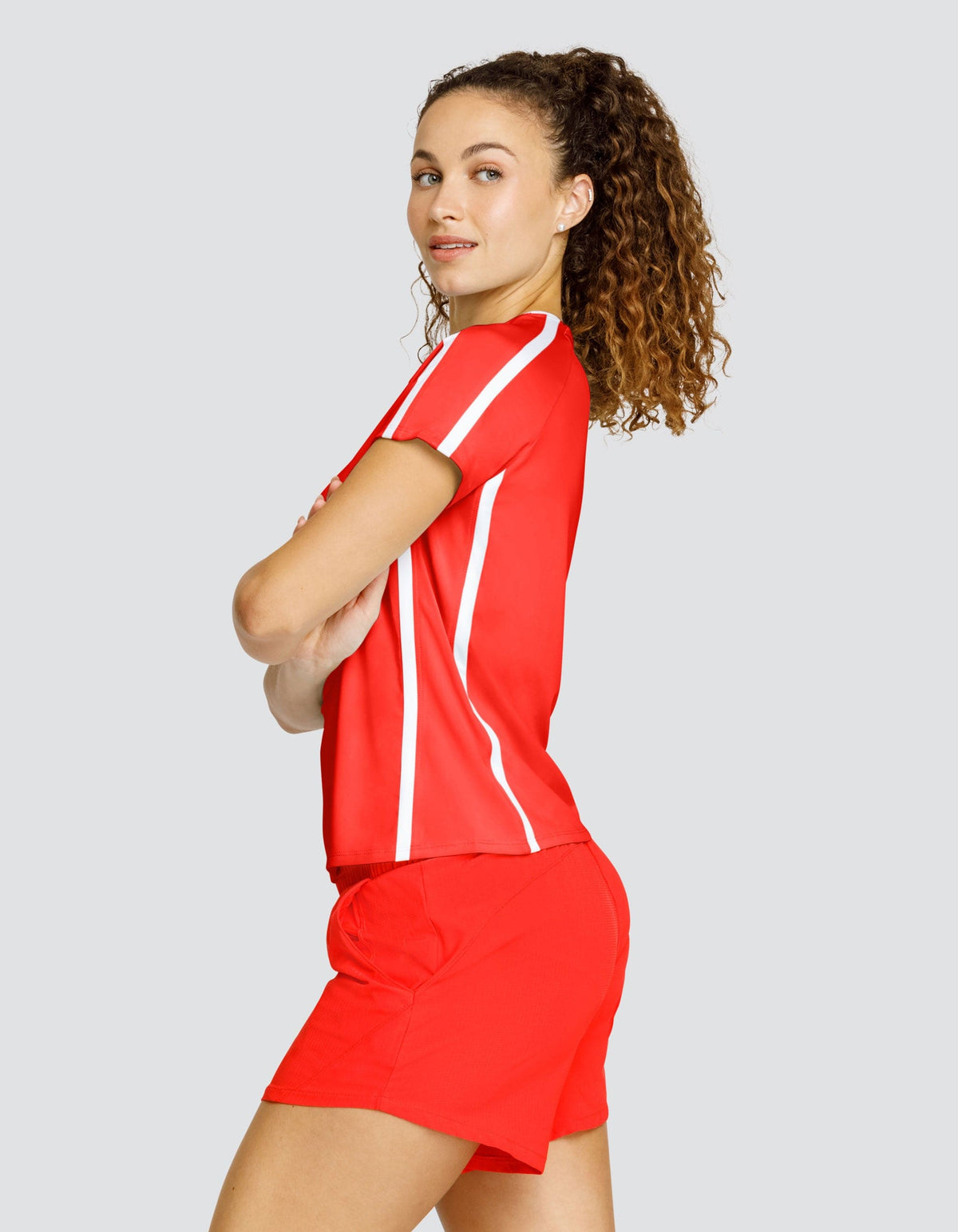 Baseline Short Sleeve Top - Flamenco - Pendo Store