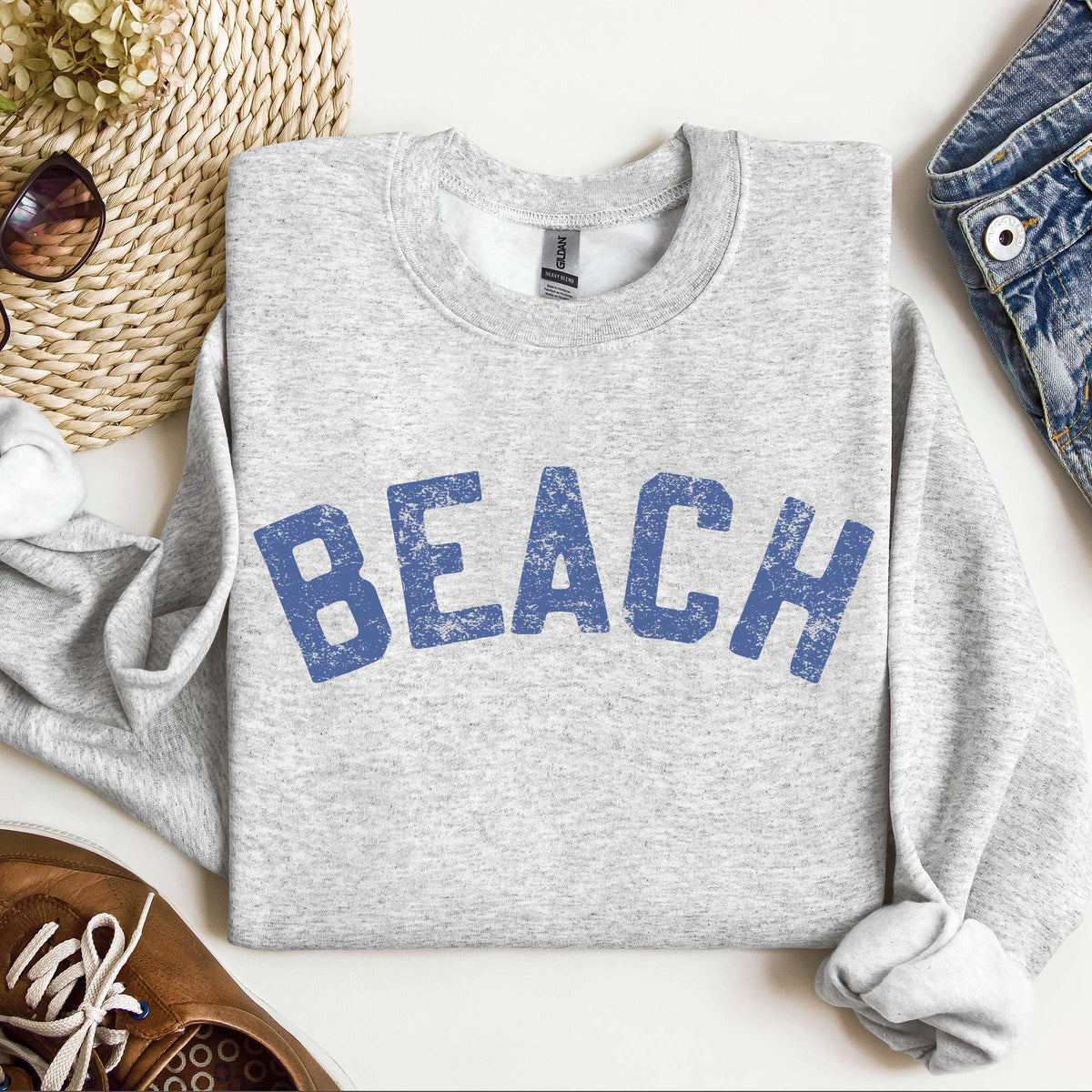Beach Bum Crewneck Sweatshirt - Pendo Store