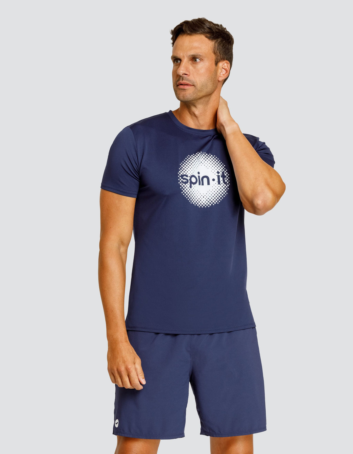 Ben Short Sleeve Top - Navy Blue - Pendo Store