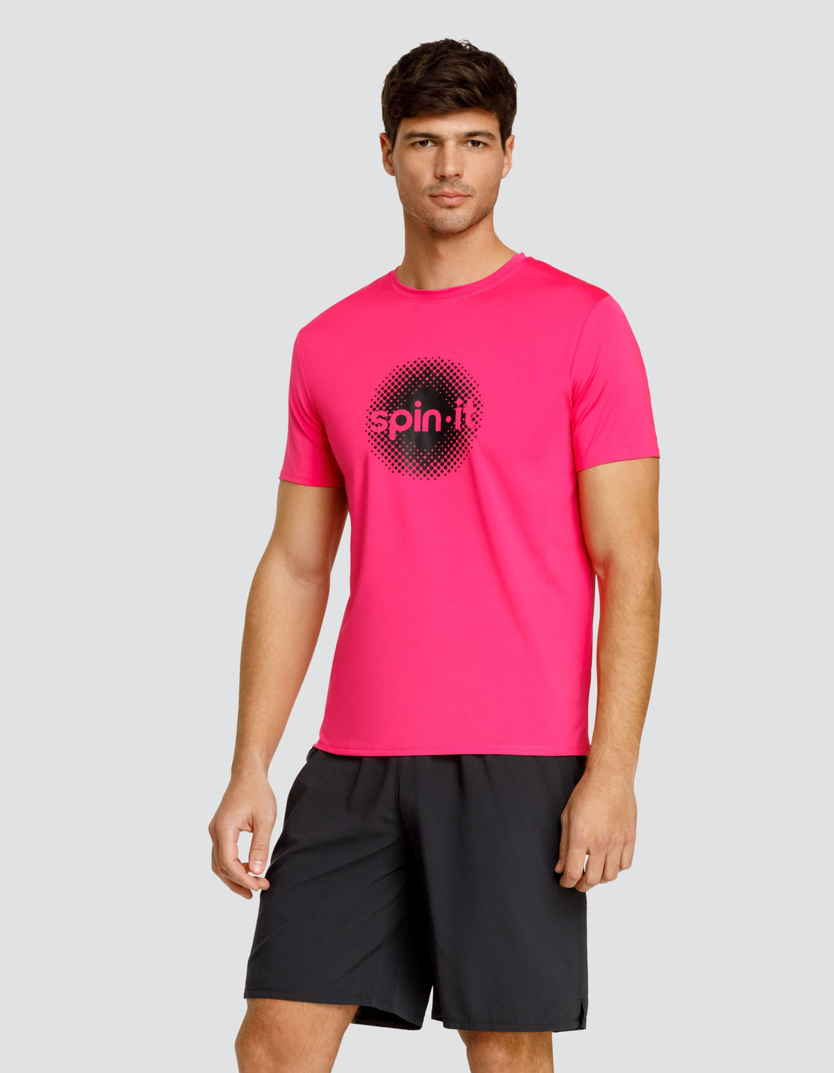 Ben Short Sleeve Top - Vivid Pink - Pendo Store