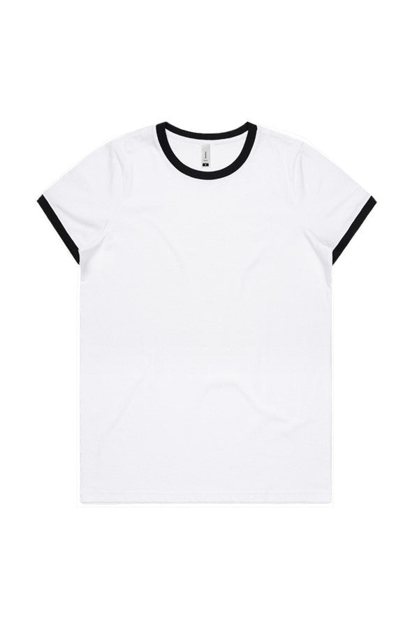 BFC No Logo WOMENS MAPLE RINGER TEE - Pendo Store