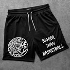 Bigger Than Basketball - Shorts - Black - Pendo Store