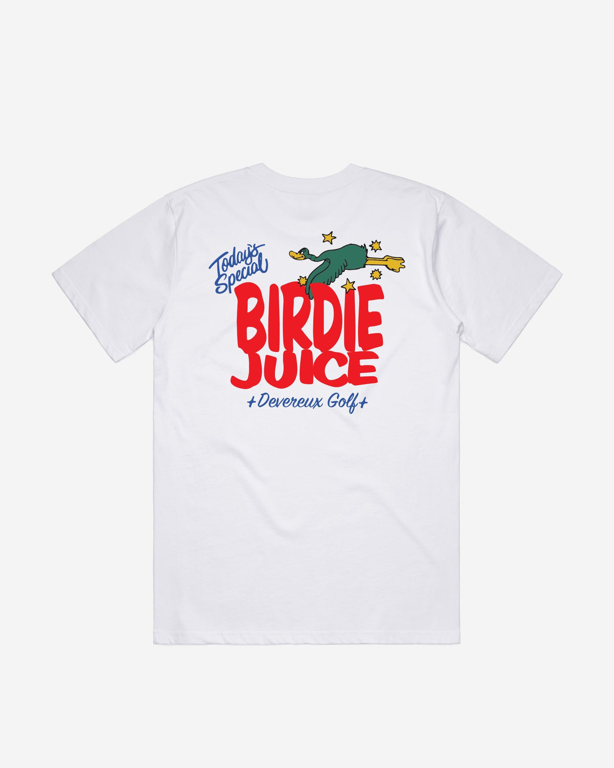Birdie Juice Men's Golf T-Shirt – White - Pendo Store