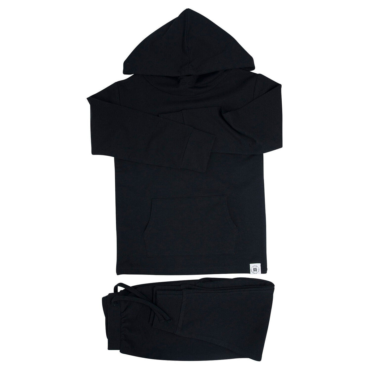 Blazing Black Comfort Hooded Jogger Set - Pendo Store