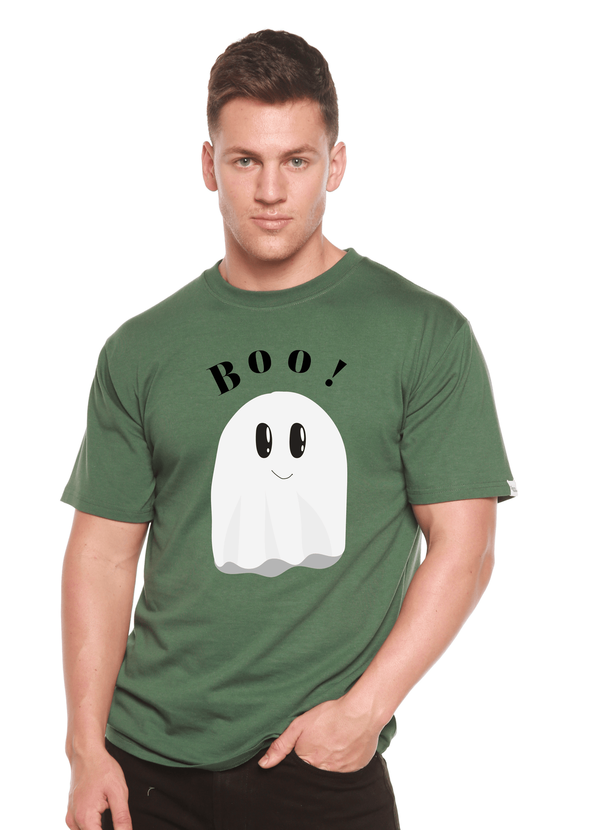 Boo Men's Bamboo Viscose/Organic Cotton Short Sleeve Graphic T-Shirt - Pendo Store