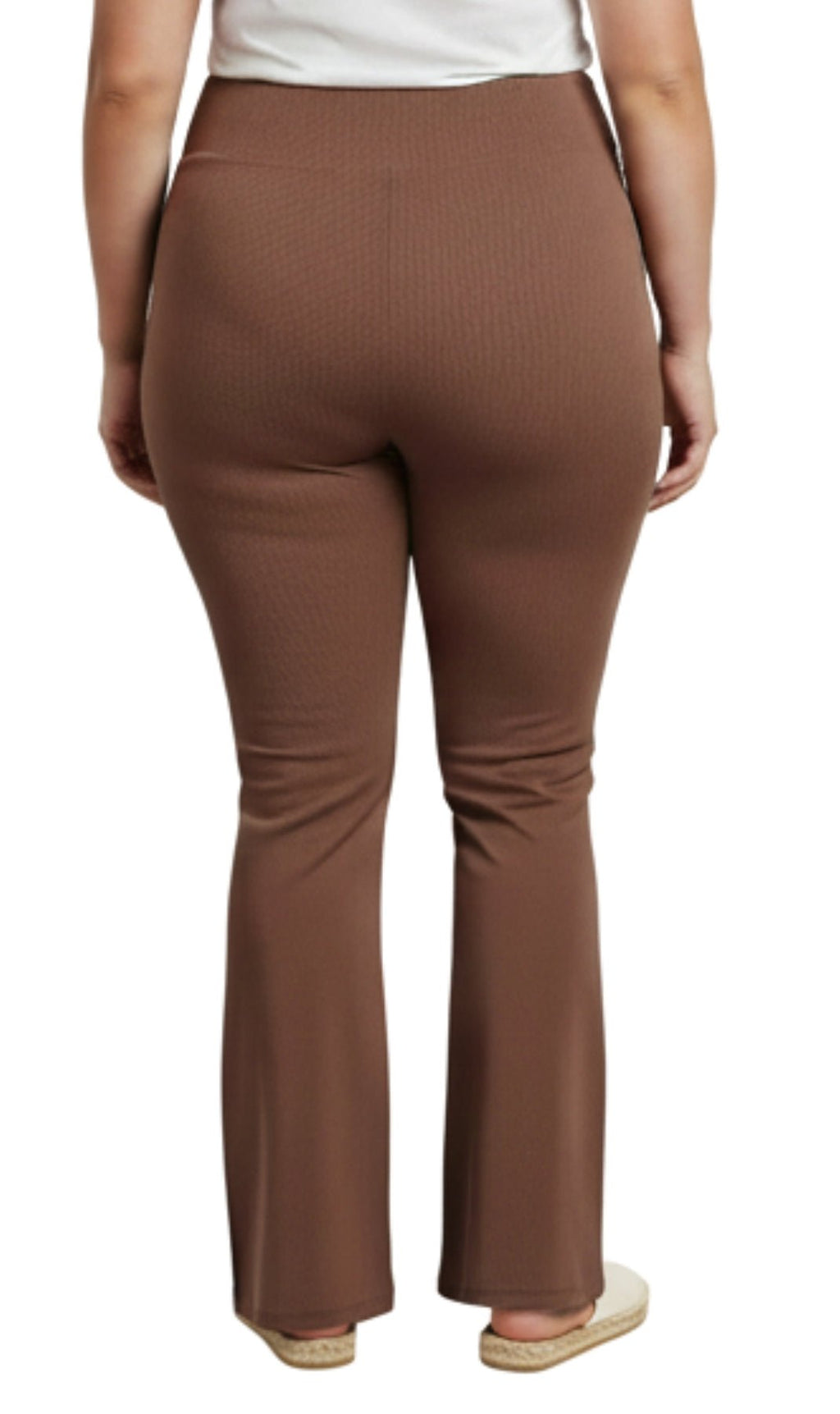 Bootcut Flare Crossover Waist Leggings - Pendo Store