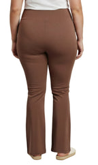 Bootcut Flare Crossover Waist Leggings - Pendo Store