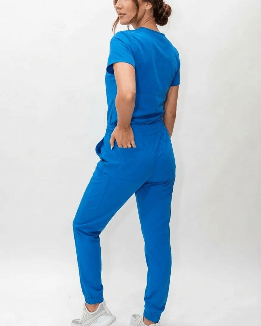 "Boyfriend Fit" Scrub Joggers - Cobalt - Pendo Store