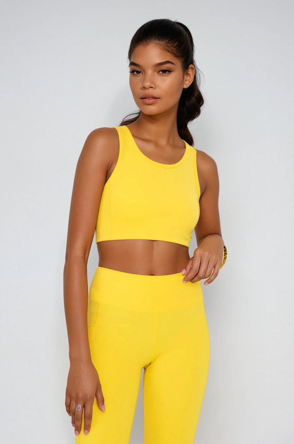 Breathe Easy Cut-Out Back Sports Bra – Lycra® Blend - Pendo Store