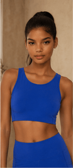Breathe Easy Cut-Out Back Sports Bra – Lycra® Blend - Pendo Store