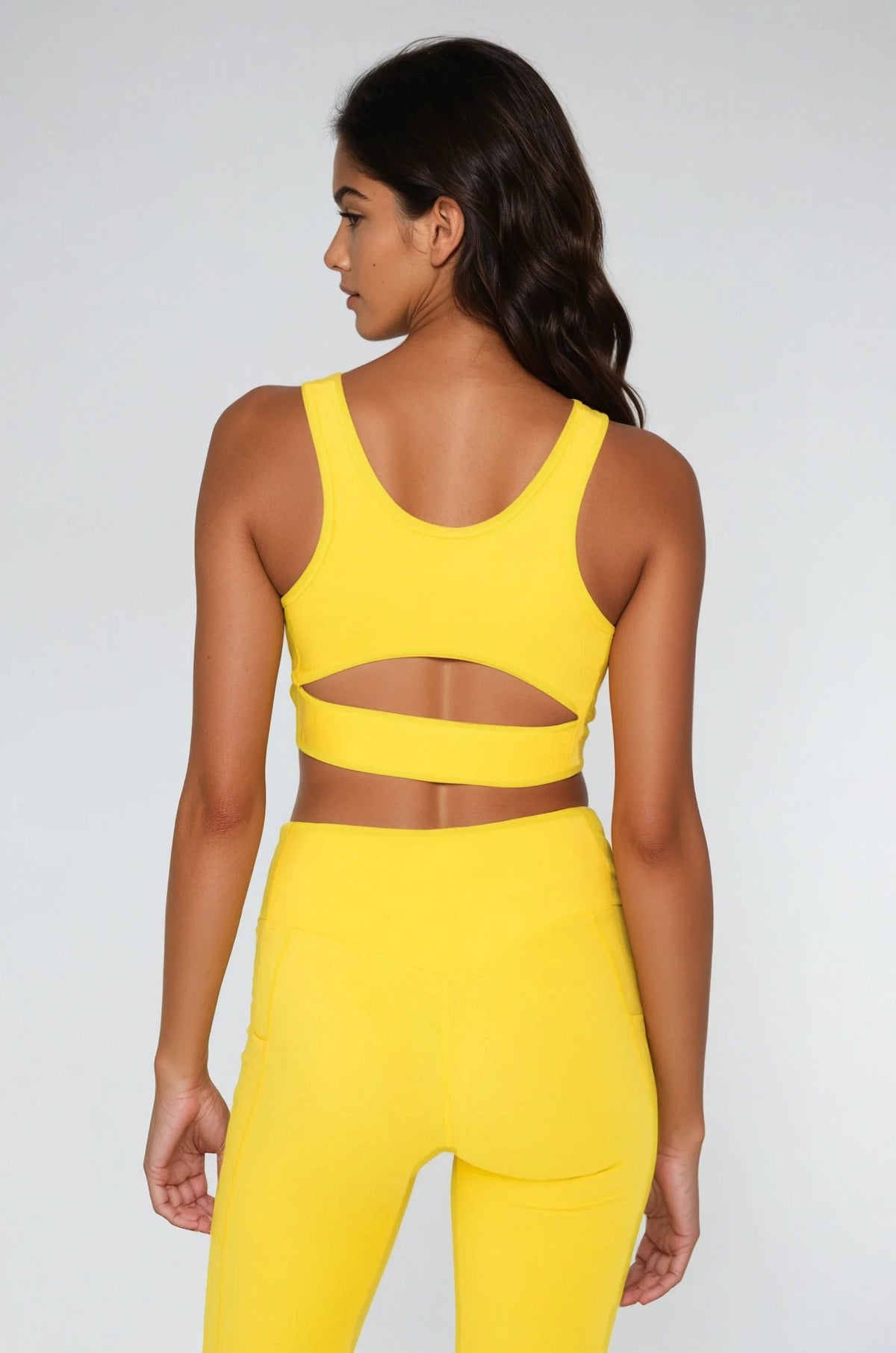 Breathe Easy Cut-Out Back Sports Bra – Lycra® Blend - Pendo Store