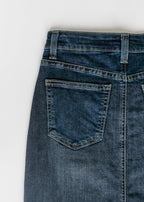 Bria Dark Wash Denim Maxi Skirt - FINAL SALE - Pendo Store