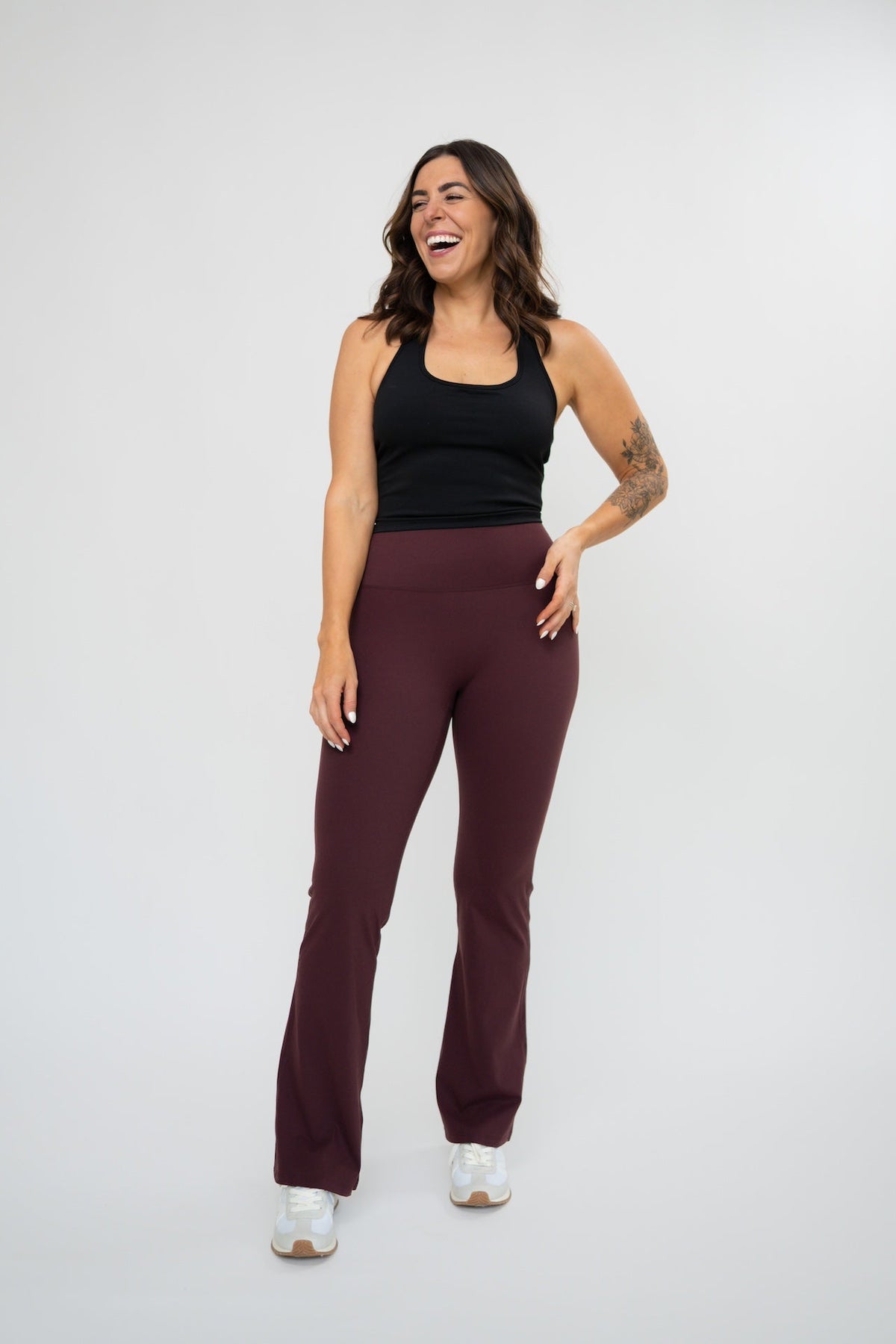BRUSHED mindset flare legging - Pendo Store
