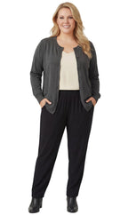 Button Front Cotton Blend Cardigan - Pendo Store