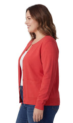 Button Front Cotton Blend Cardigan - Pendo Store