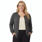 Button Front Cotton Blend Cardigan - Pendo Store