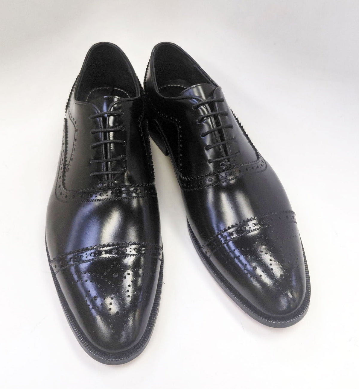 C Collection Calfskin Oxford - Black - Pendo Store