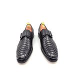 C Collection Python Print Monkstrap - Black - Pendo Store